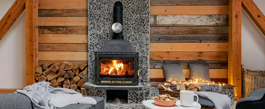Thelin Hearth Products Direct Vent Gas Stove Fireplace Inspection in El Reno, Oklahoma